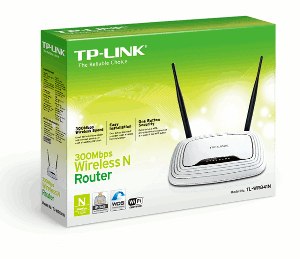 TP-Link TL-WR841N WLAN Router 300Mbps 4-Port slika 1