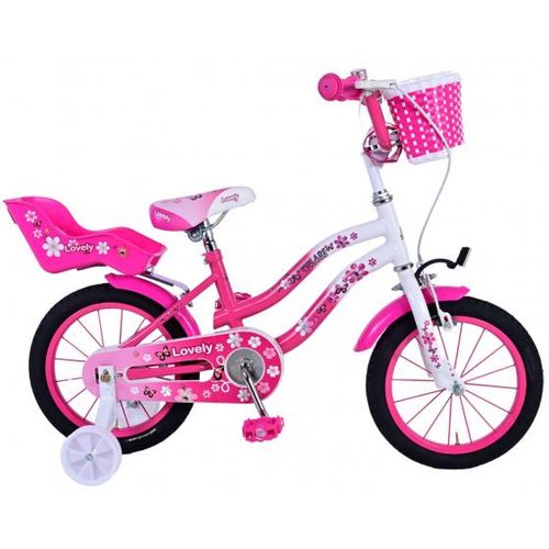 Dječji bicikl Volare Lovely 14" roza-bijeli slika 1