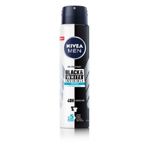 NIVEA MEN Black&White Invisible Fresh sprej za muškarce 250ml