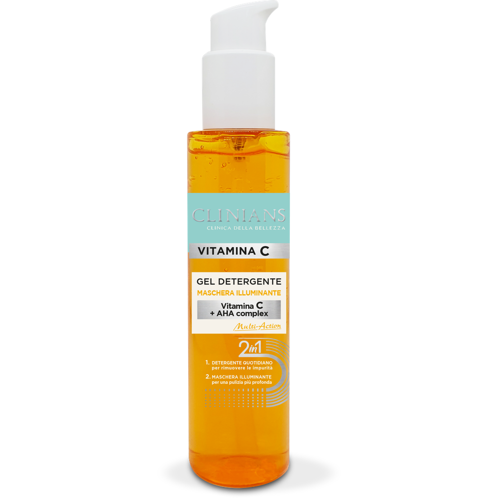 Clinians Cleansing 2‑u‑1 gel za čišćenje i maska sa vitaminom C 150 ml slika 1