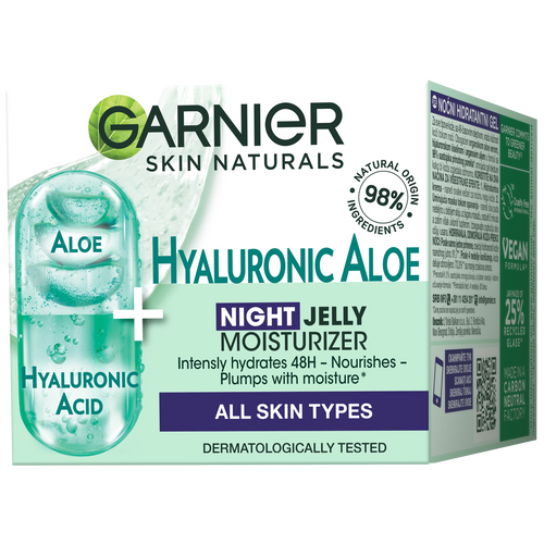 Garnier Skin Naturals Hyaluronic Aloe Jelly noćni hidrantni gel za lice 50ml slika 1