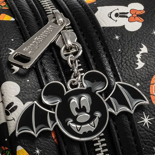 Loungefly Disney Mickey and minnie Spooky Halloween Backpack + headband set ruksak i ukras za glavu slika 10