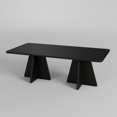 Mushroom - Black Black Coffee Table slika 6