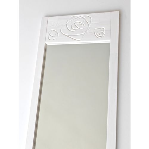 Roses - White White Cheval Mirror slika 5