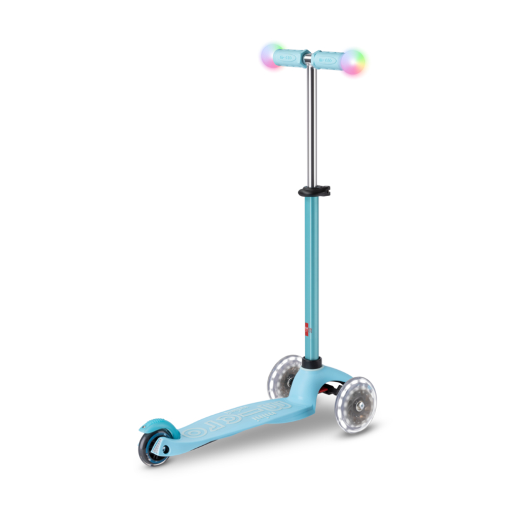 Micro Romobil Mini2Grow Deluxe Magic LED, Plavi slika 3