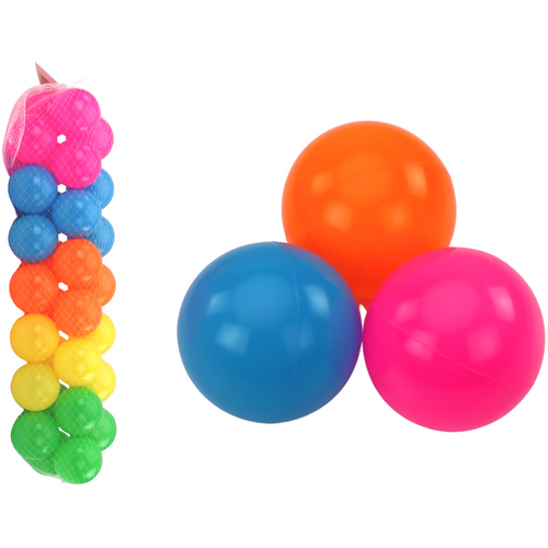 Set šarenih loptica - Plastične lopte za bazen slika 1