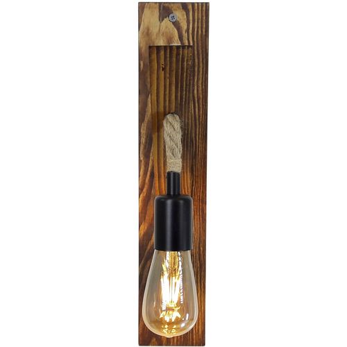 Ahşap Aplik 18 Walnut Wall Lamp slika 12