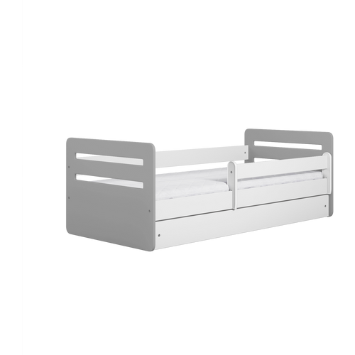 Drveni dječji krevet Tomi s ladicom - sivi - 160*80cm slika 3