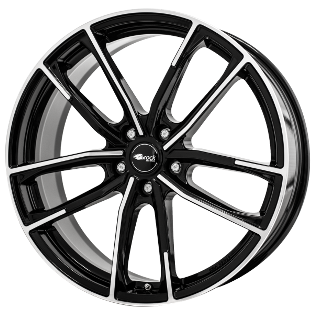 Brock Aluminijumska felga B38 8×18 5×112 ET35 SGVP D3 ABE slika 2