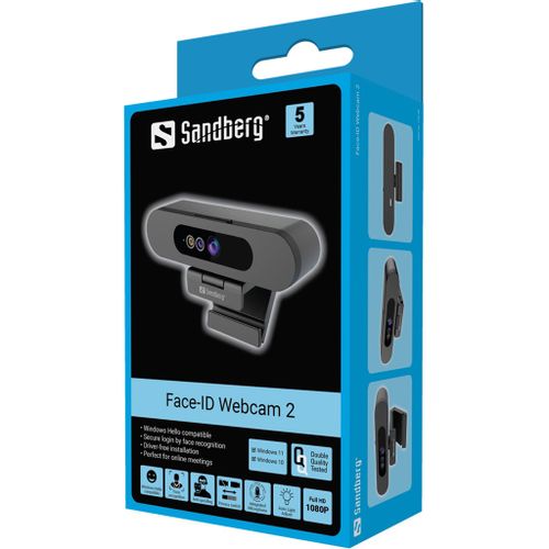 Sandberg Face-ID Webcam 2 Full HD 1080P slika 5