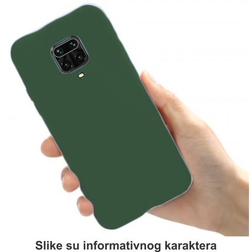 MCTK4-XIAOMI Redmi Note 10 5g * Futrola UTC Ultra Tanki Color silicone Dark Green (59) slika 2