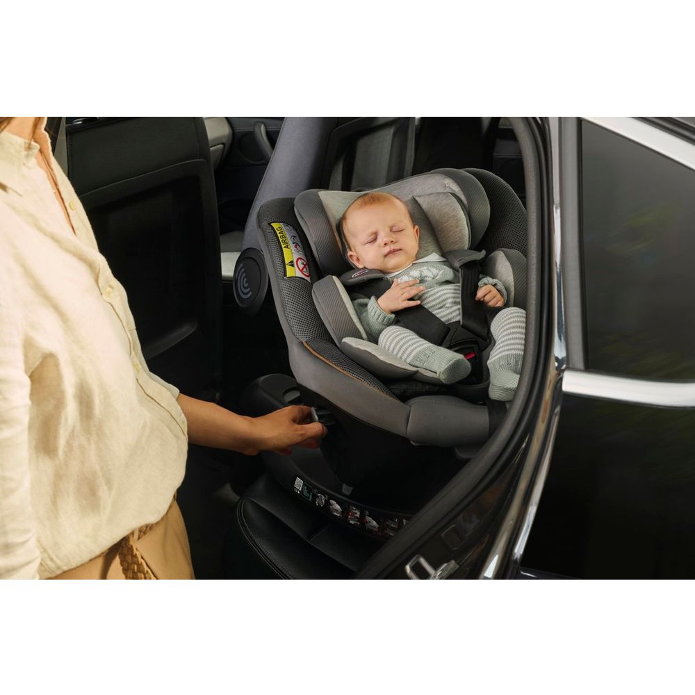 Chicco Rotirajuća autosjedalica Seat105 i-Size 360° (40-105cm) Isofix, Posh Black slika 13