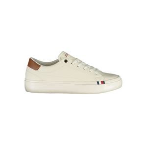 TOMMY HILFIGER MEN'S WHITE SPORTS SHOES