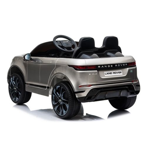 Licencirani auto na akumulator  Range Rover Evoque - sivi/lakirani slika 6