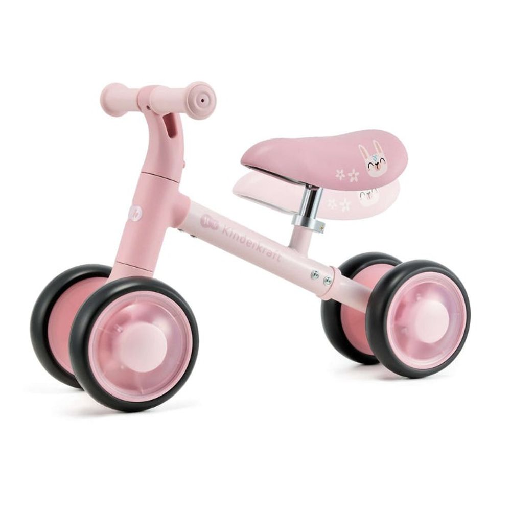 Kinderkraft Guralica sa svijetlećim točkovima Cutie Flash, Pink slika 5