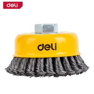 Četka čelična upletena 75mm M14 DELI EDH-GSS075-E2