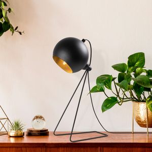 Stolna lampa Mixed - 11500 u crno-zlatnoj boji
