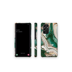 iDeal of Sweden Maskica - Samsung Galaxy S21 Ultra - Golden Jade Marble