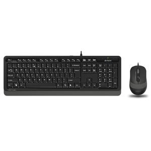 A4 TECH F1010 FSTYLER USB YU siva tastatura + USB sivi miš