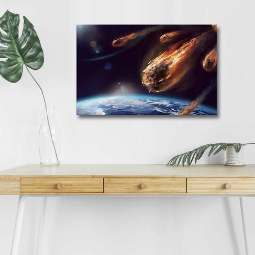 NASA-009 Multicolor Decorative Led Lighted Canvas Painting slika 4