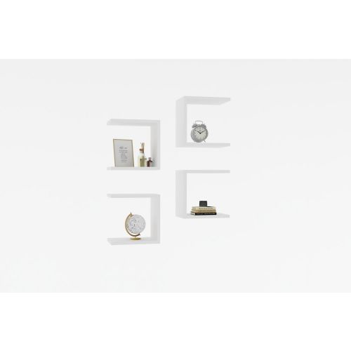 Base - White White Wall Shelf slika 3