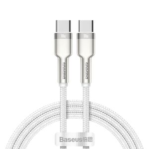 Baseus Cafule serija metal USB Type- C - USB Type- C Kabel Power Delivery 100 W (20 V / 5 A) 1 m