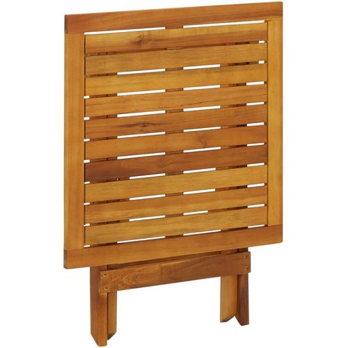 Bistro stol 46 x 46 x 47 cm masivno bagremovo drvo slika 31