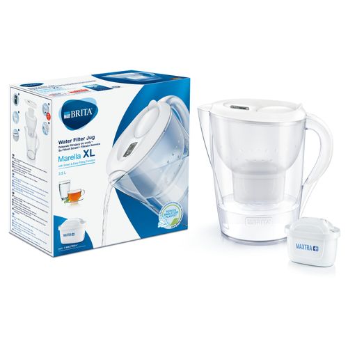 BRITA Bokal za filtriranje vode Marella XL bela  3.5l  slika 1