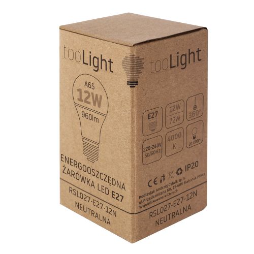 Żarówka LED RSL027 E27 12W Neutral slika 4