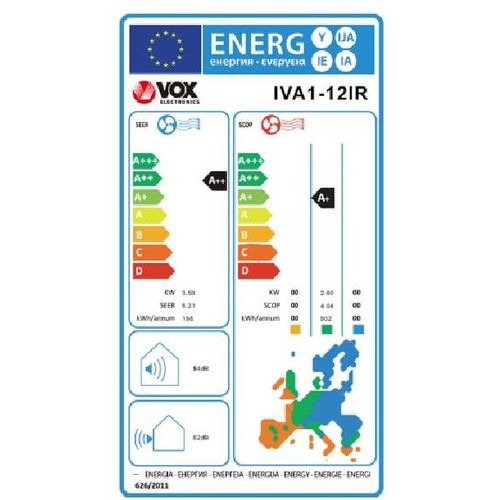 VOX IVA1-12IR – 3,5kW klima uređaj slika 4