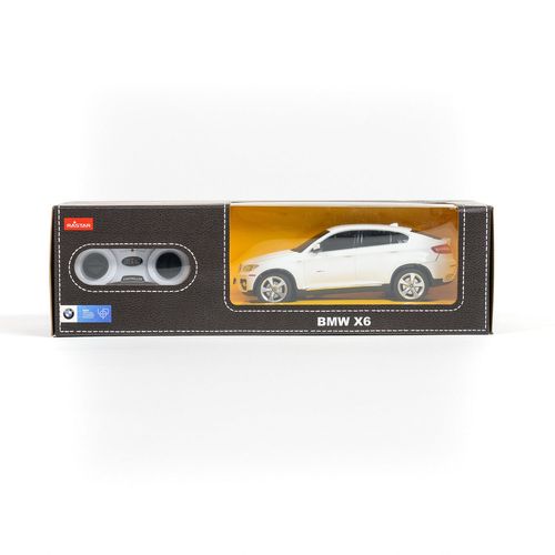 Rastar igračka RC automobil BMW X6 1:24 -crv, bel slika 1