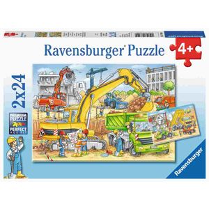 Ravensburger Puzzle rad na gradilištu 2x24kom