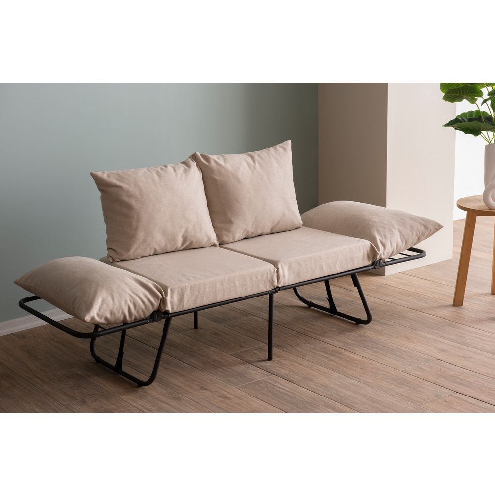 Viper 2-Sjedalni - Krem Krem Sofa na Razvlačenje slika 3