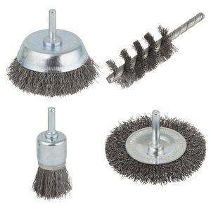 Wolfcraft Set Četki Čeličnih Za Bušilicu Prihvat 6 mm / 4 dijelni - 2133000