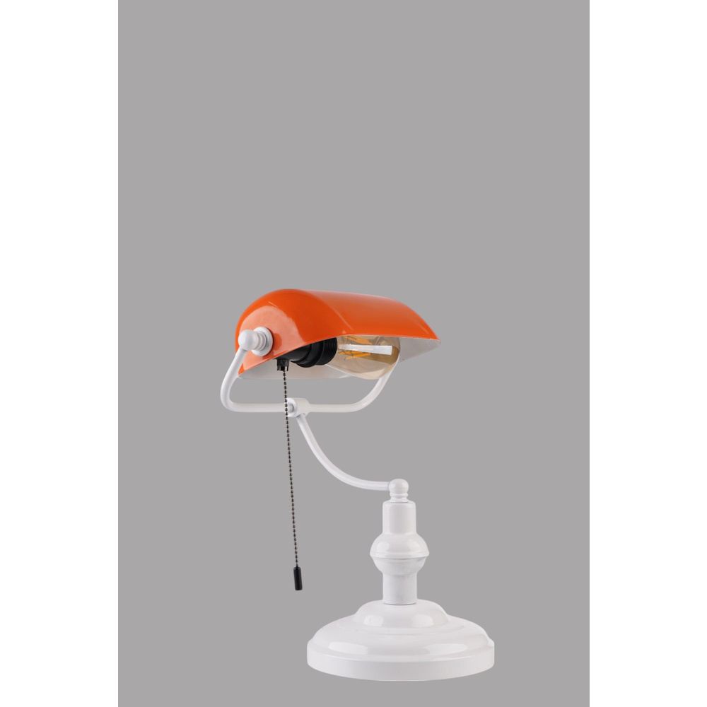 Opviq Stolna Lampa 682, Narančasta, Bijela slika 3