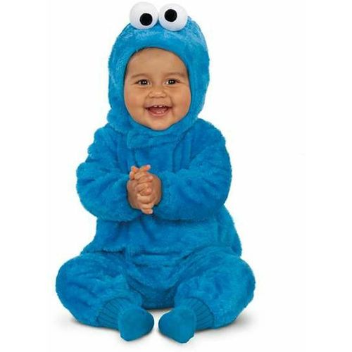 Svečana odjeća za bebe My Other Me Cookie Monster 0-6 Mjeseci slika 3