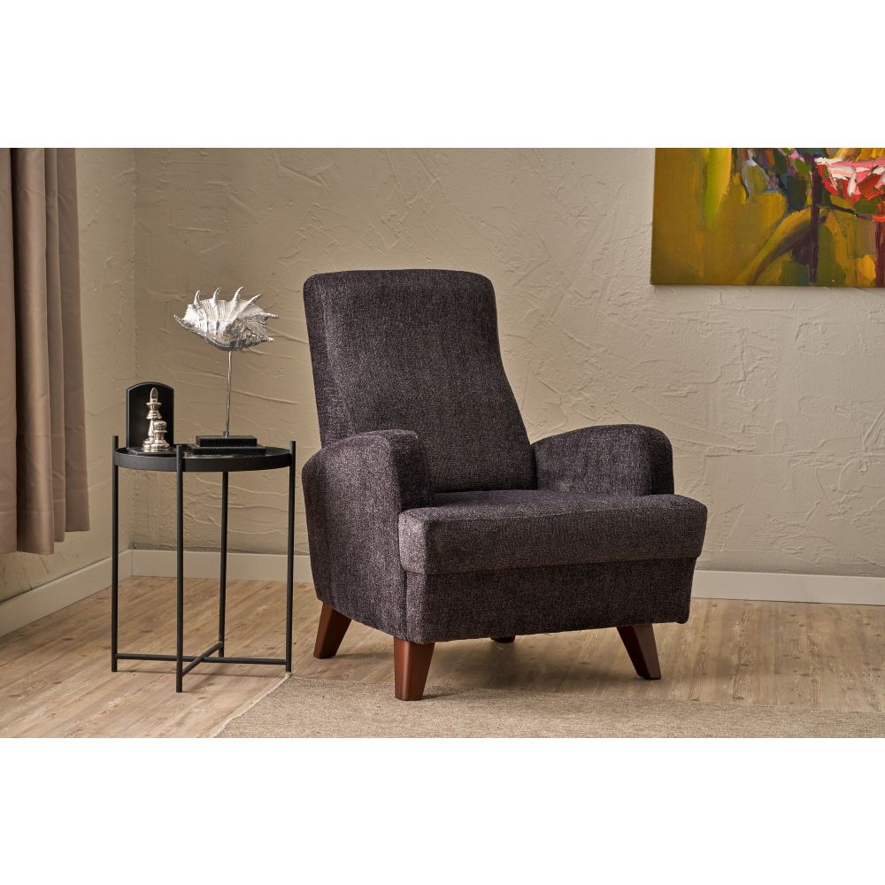 Kana - Antracitni Wing Chair slika 1