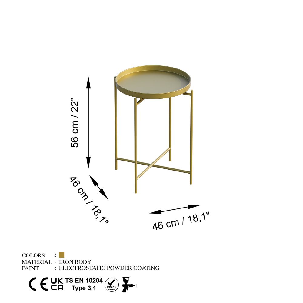 Zlatna Kafa Stolica Shb-007-A slika 6