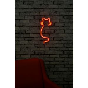 Wallity Ukrasna plastična LED rasvjeta, Cat - Red