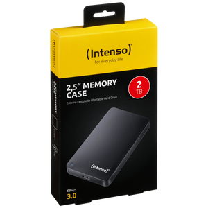 (Intenso) Eksterni Hard Disk 2.5", kapacitet 2TB, USB 3.0, Crna b - HDD3.0-2TB/Memory Case