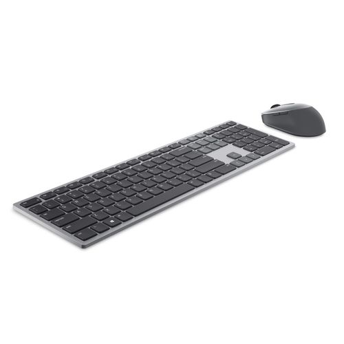 DELL KM7321W Wireless Premier Multi-device US tastatura + miš siva slika 6