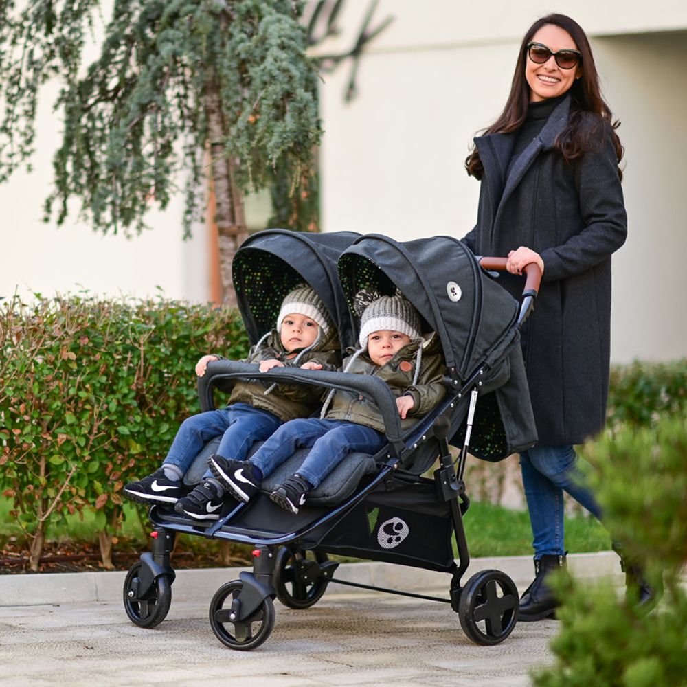 Lorelli Kolica za blizance  Duo, Grey slika 20