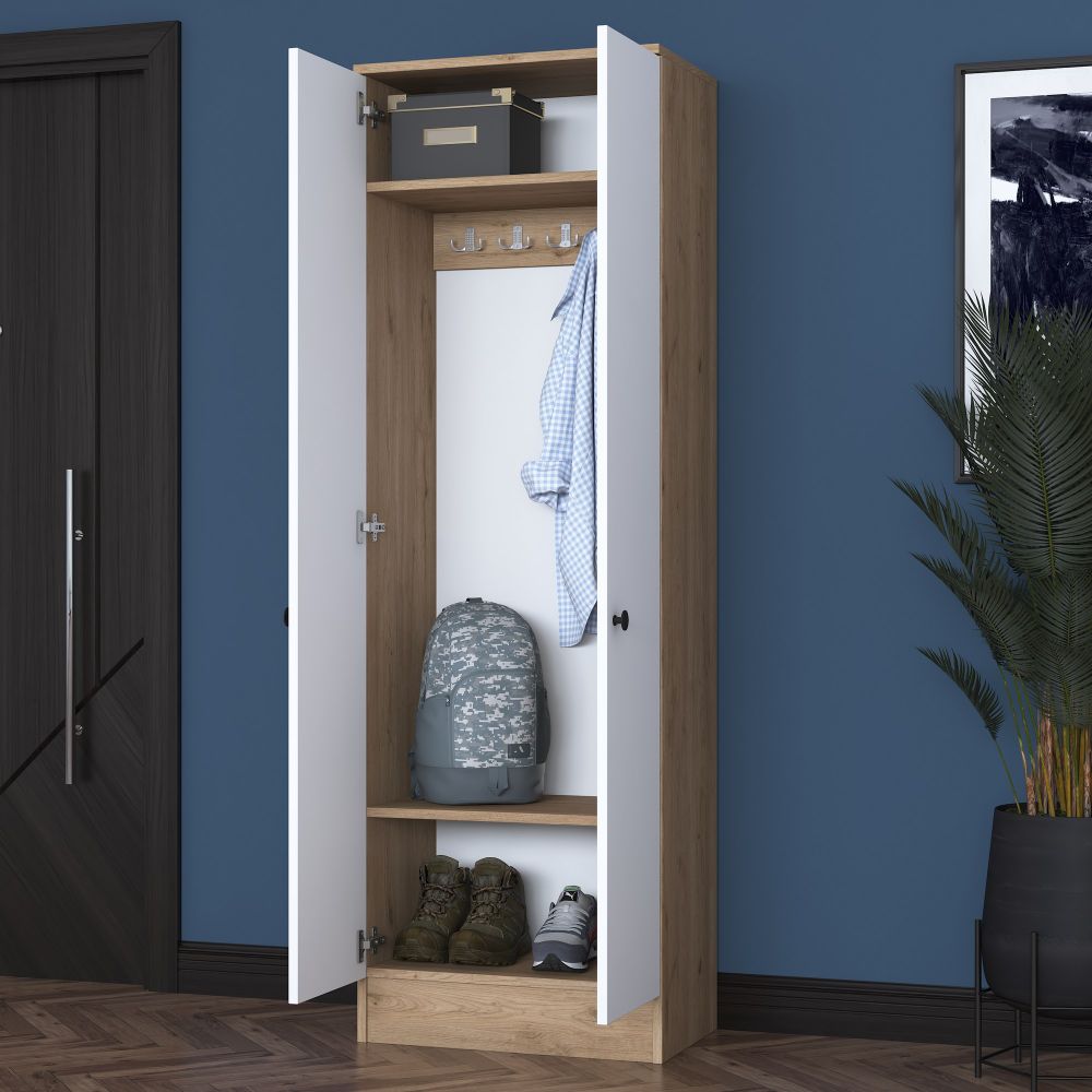 P6- M14 - 2415 Bijela Orah Hall Stand slika 5