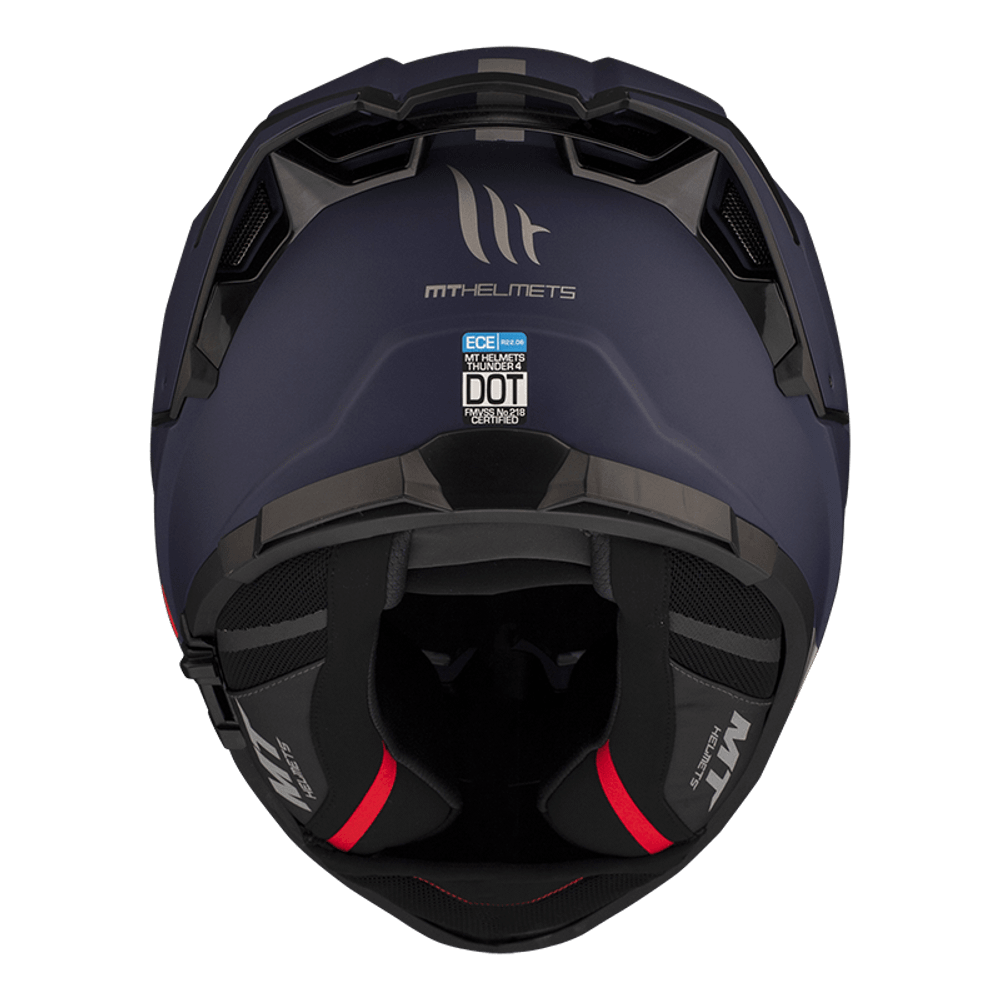 MT Helmets Thunder 4 SV Solid A7 Matt Blue slika 3
