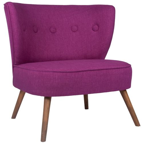 Bienville - Purple Purple Wing Chair slika 1