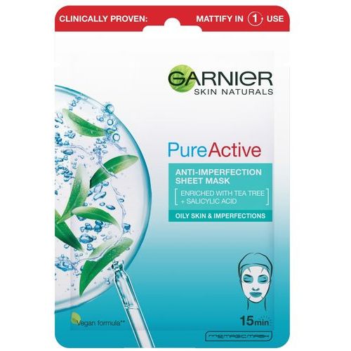 Garnier Skin Naturals Pure Active Maska za lice 28g slika 1