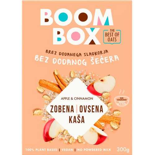 Boom Box Zobena kaša Jabuka-Cimet 300g slika 2