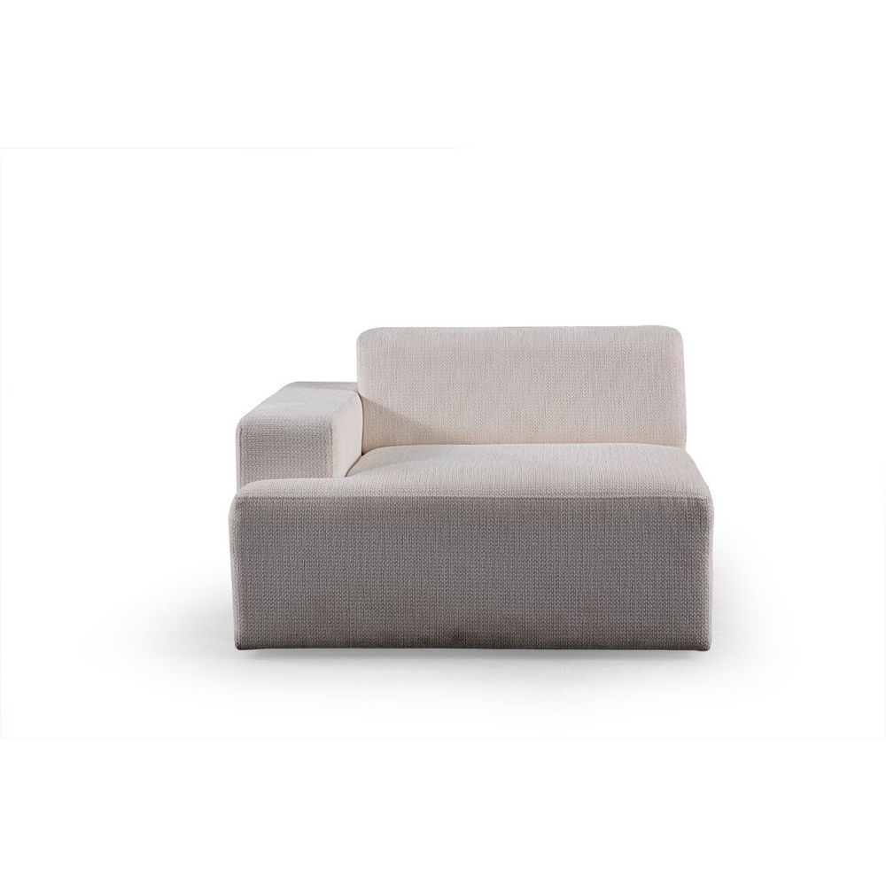 Ugaona Sofa Melva (L1,5 + Chl Desno) - bijela slika 6