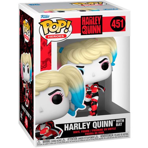 POP figure DC Comics Harley Quinn with Bat slika 2