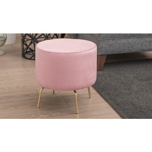 Atelier Del Sofa Tabure, Ružičasta Zlato, Octo - Pink slika 3